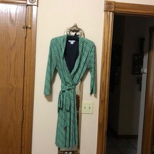 Liz Claiborne wrap dress